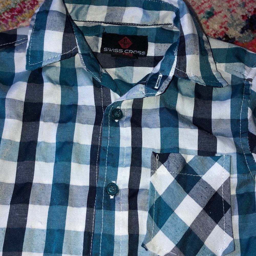 🧜🏼♀️3 for $15 item!🧜🏼♀️ plaid shirt - Picture 2 of 2